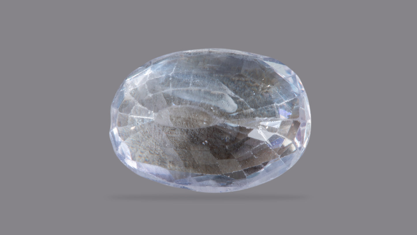Natural Blue Sapphire (Neelam) 4.96 Carats