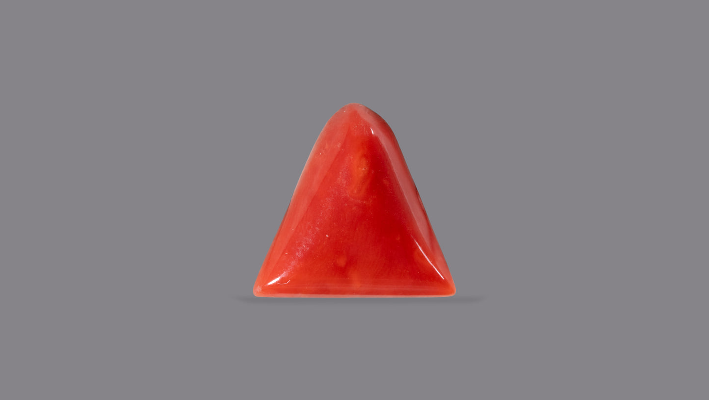 Natural Italian Red Coral (Moonga) 5.04 Carats