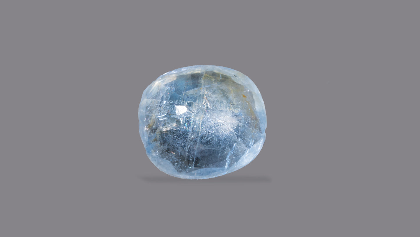 Natural Blue Sapphire (Neelam) 4.21 Carats