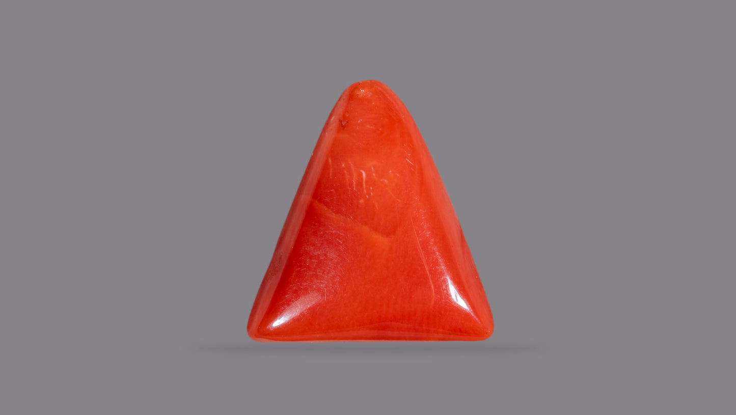 Natural Italian Red Coral (Moonga) 6.42 Carats