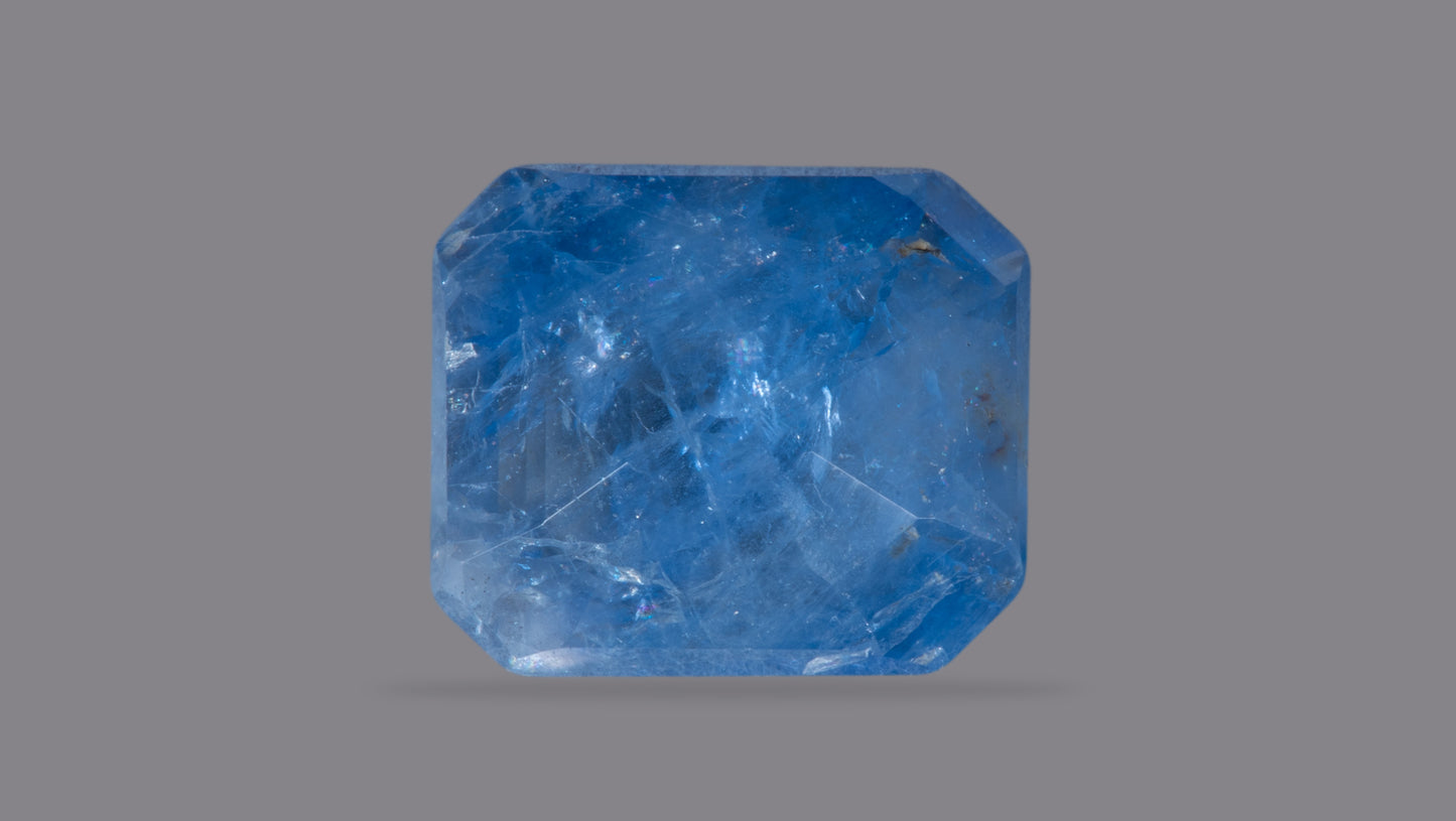 Natural Blue Sapphire (Neelam) 4.08 Carats