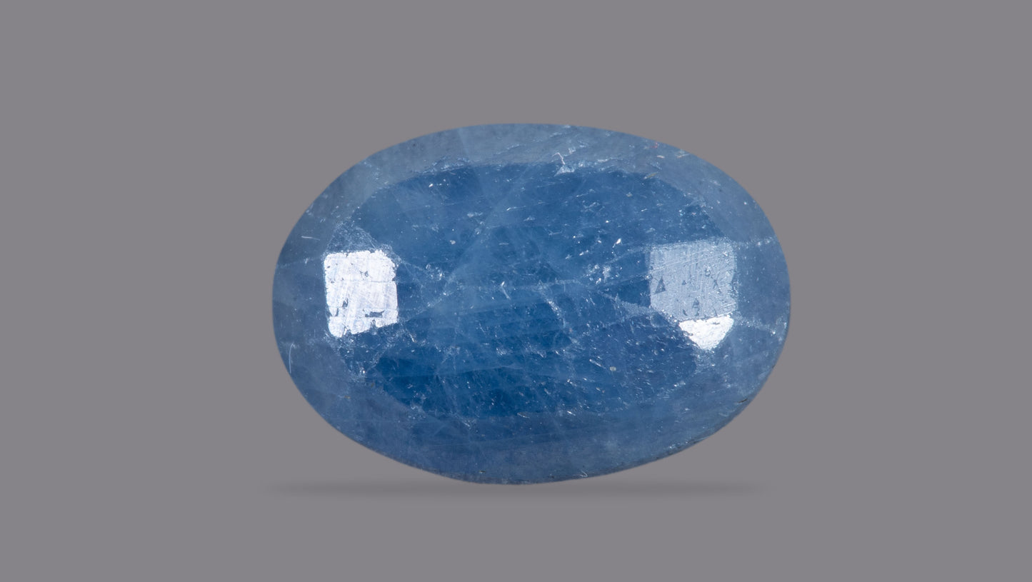 Natural Blue Sapphire (Neelam) 5.68 Carats