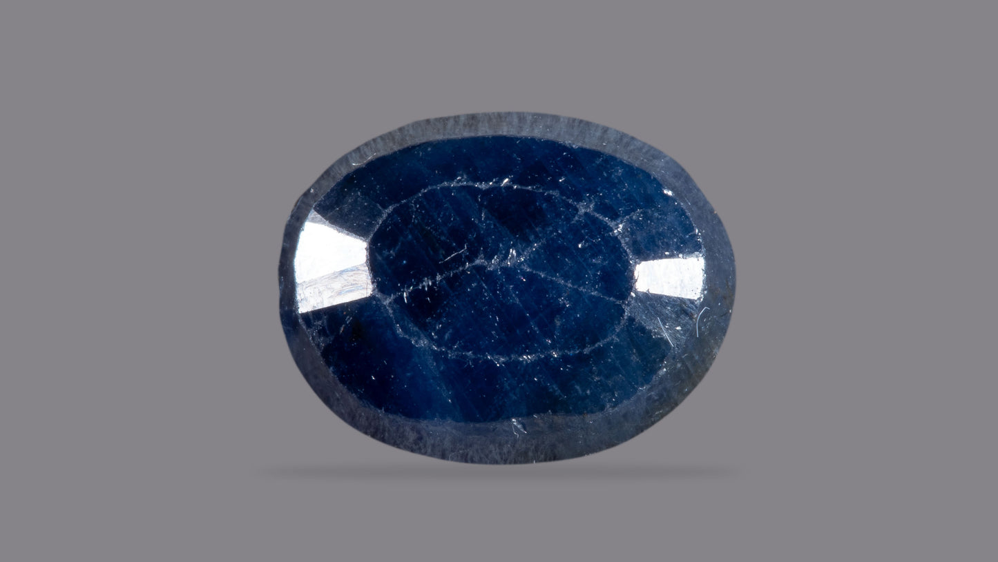 Natural Blue Sapphire (Neelam) 4.44 Carats