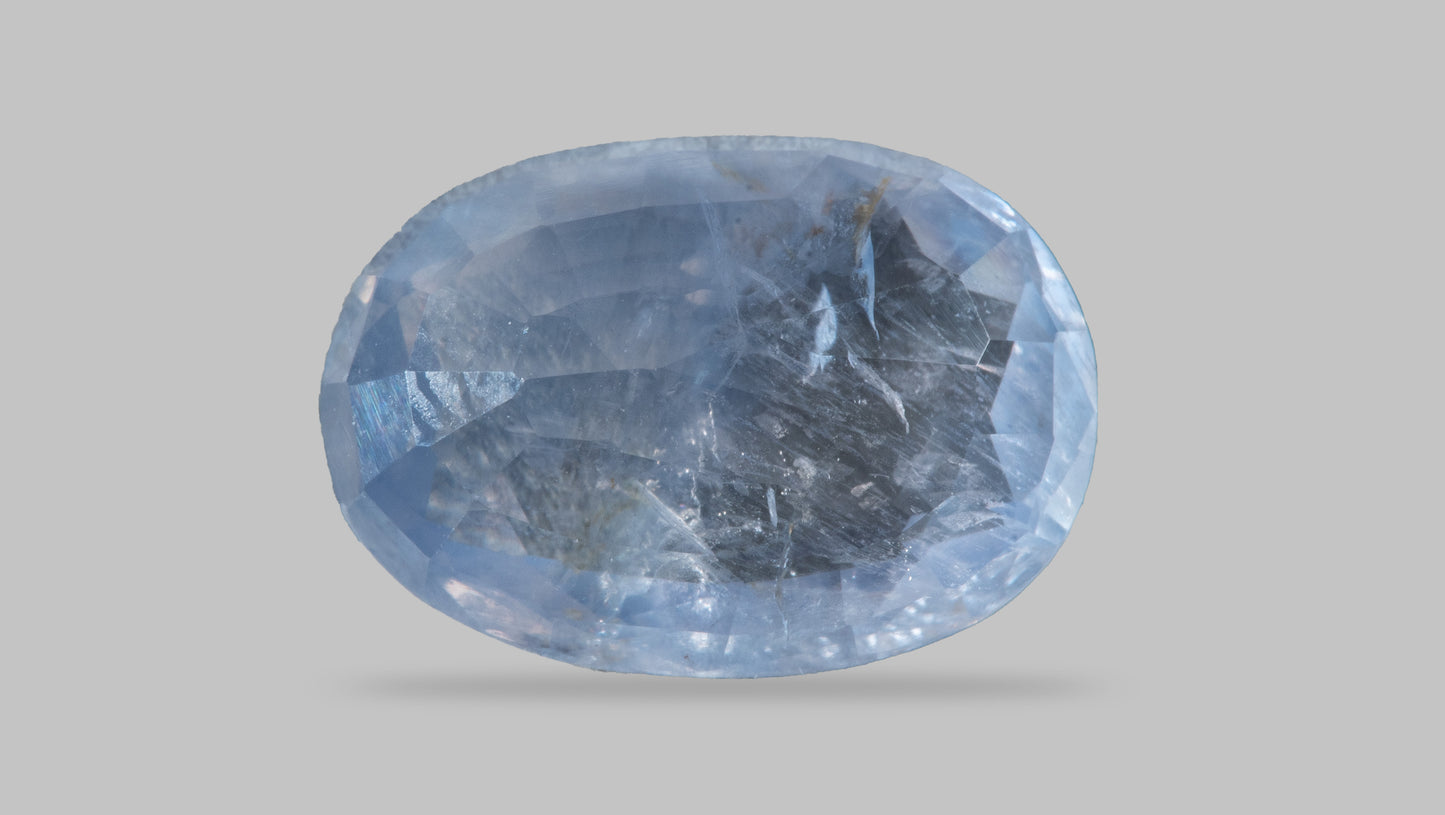 Natural Blue Sapphire (Neelam) 5.77 Carats