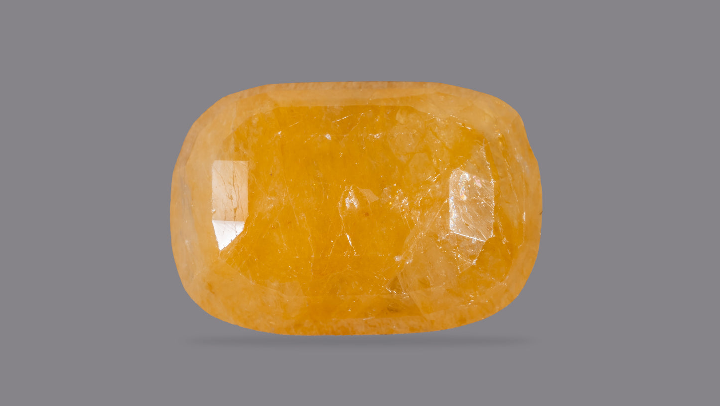 Natural Yellow Sapphire (Pukhraj) 8.44 Carats