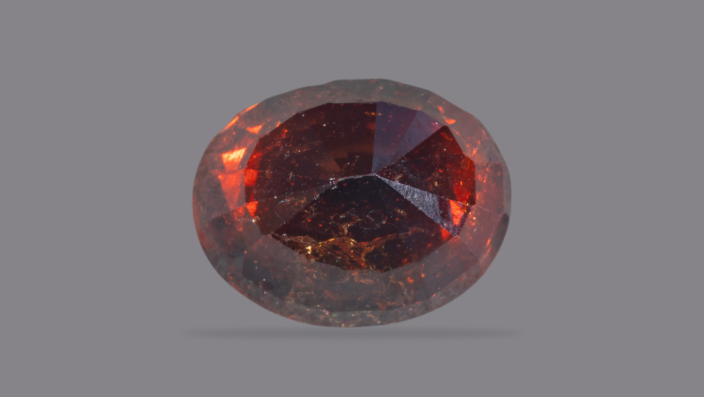 Natural Sri-Lankan Hessonite (Gomed) 8.39 Carats