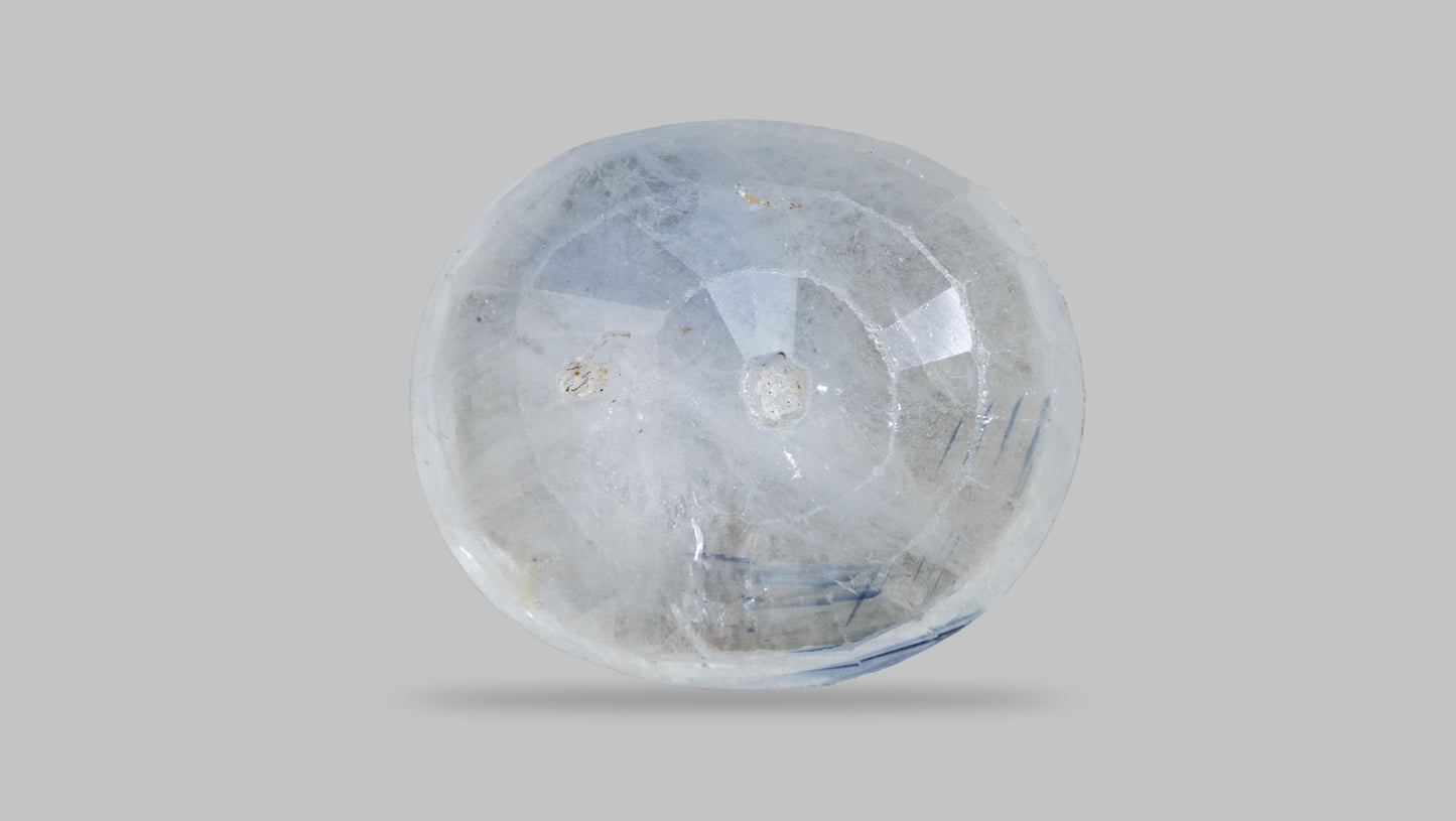 Natural Blue Sapphire (Neelam) 7.07 Carats