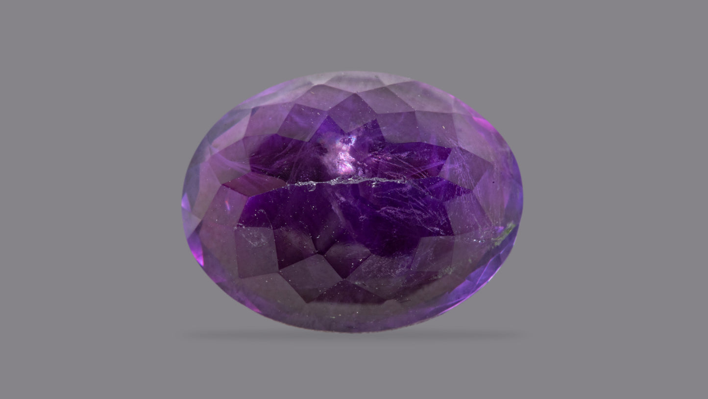 NATURAL AMETHYST 9.25 CARATS.
