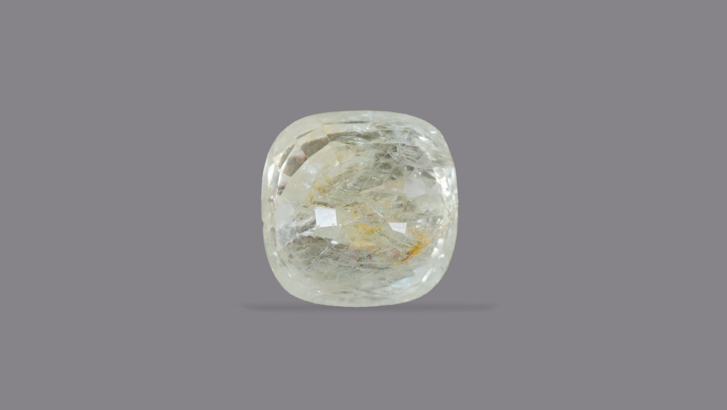 Natural Yellow Sapphire (Pukhraj) 9.09 Carats