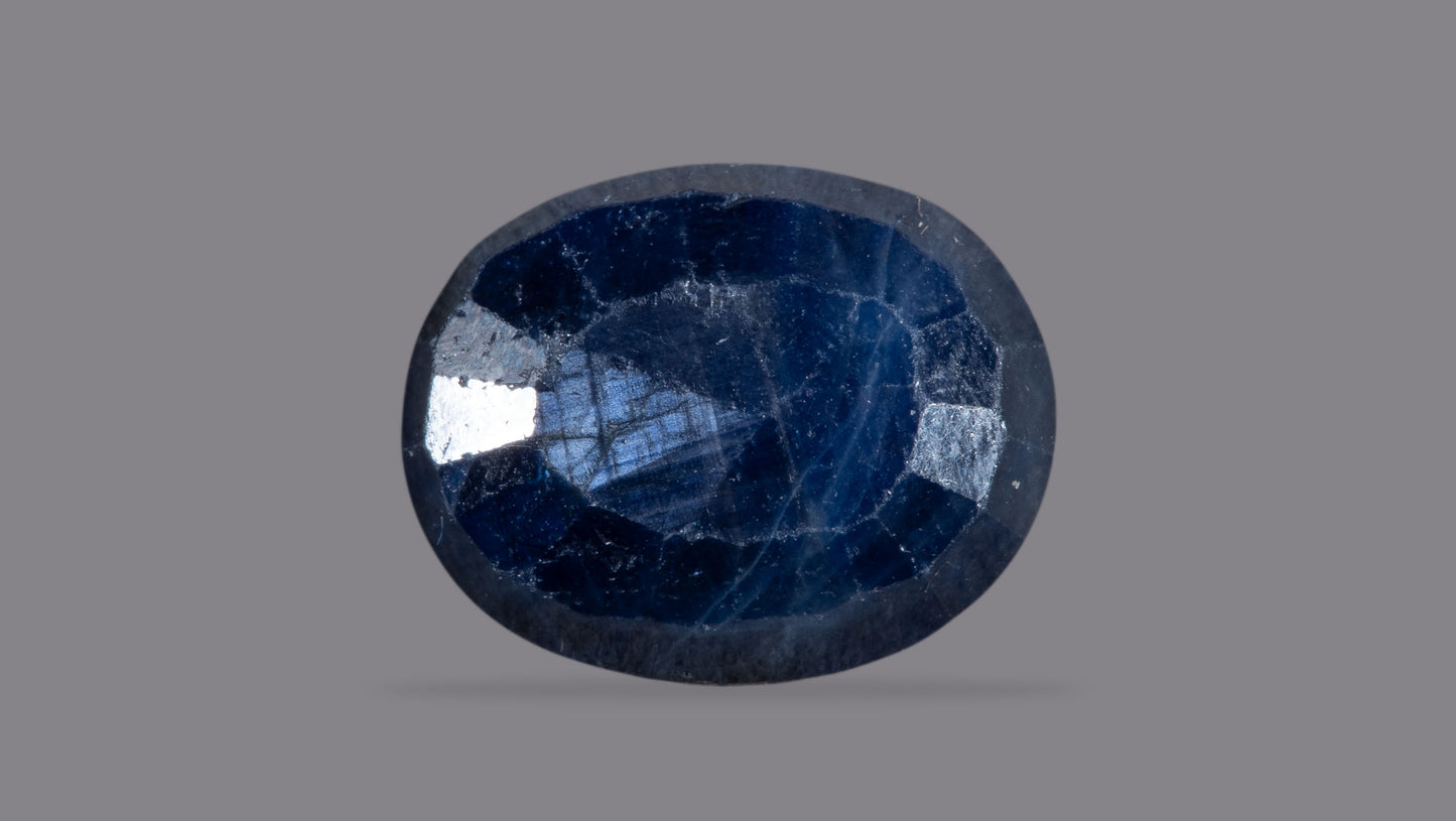 NATURAL BLUE SAPPHIRE (NEELAM) 6.12 CARATS