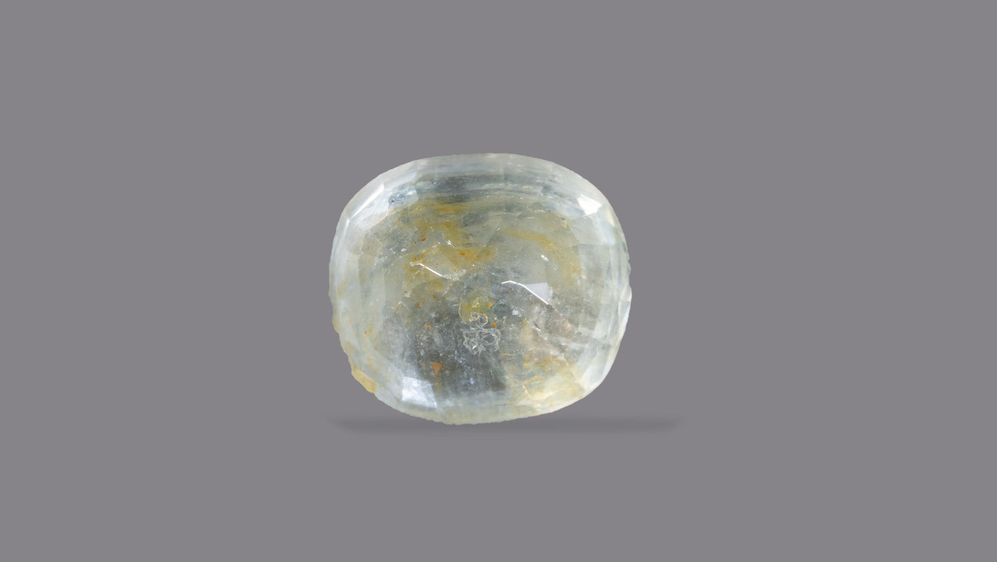 Natural Yellow Sapphire (Pukhraj) 6.97 Carats