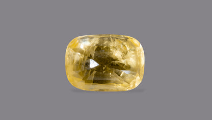 Natural Yellow Sapphire (Pukhraj) 6.53 Carats
