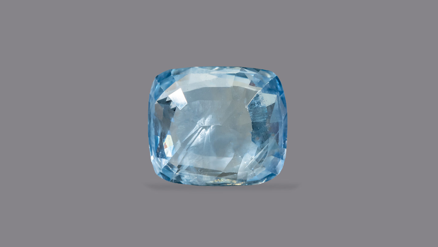 Natural Blue Sapphire (Neelam) 7.31 Carats
