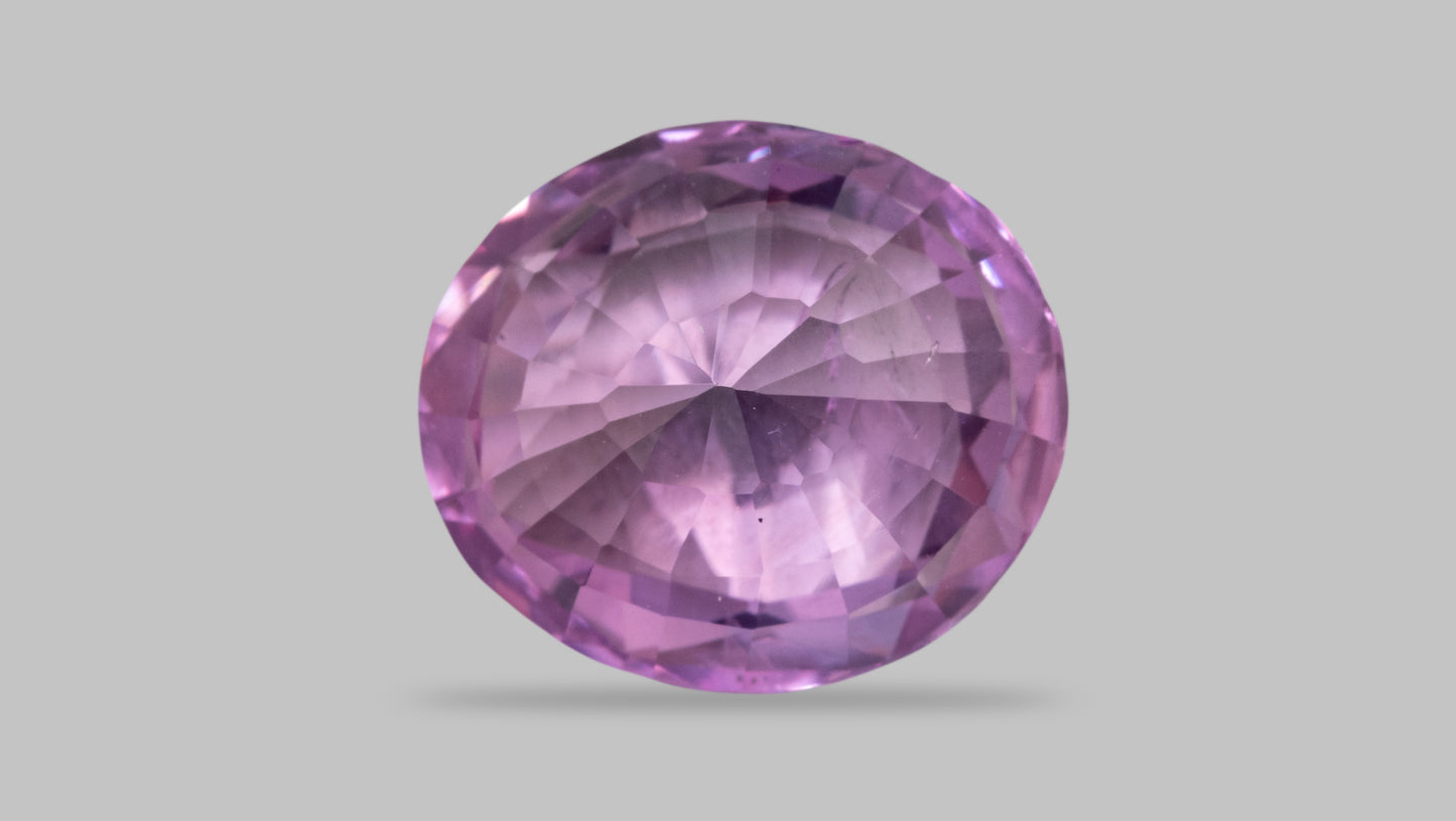 Natural Pink Sapphire 3.23 Carats