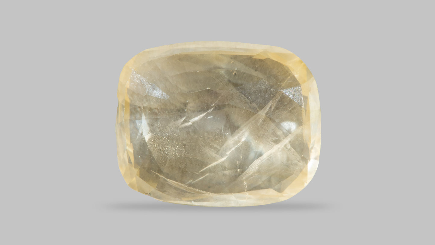 Natural Yellow Sapphire (Pukhraj) 3.58 Carats