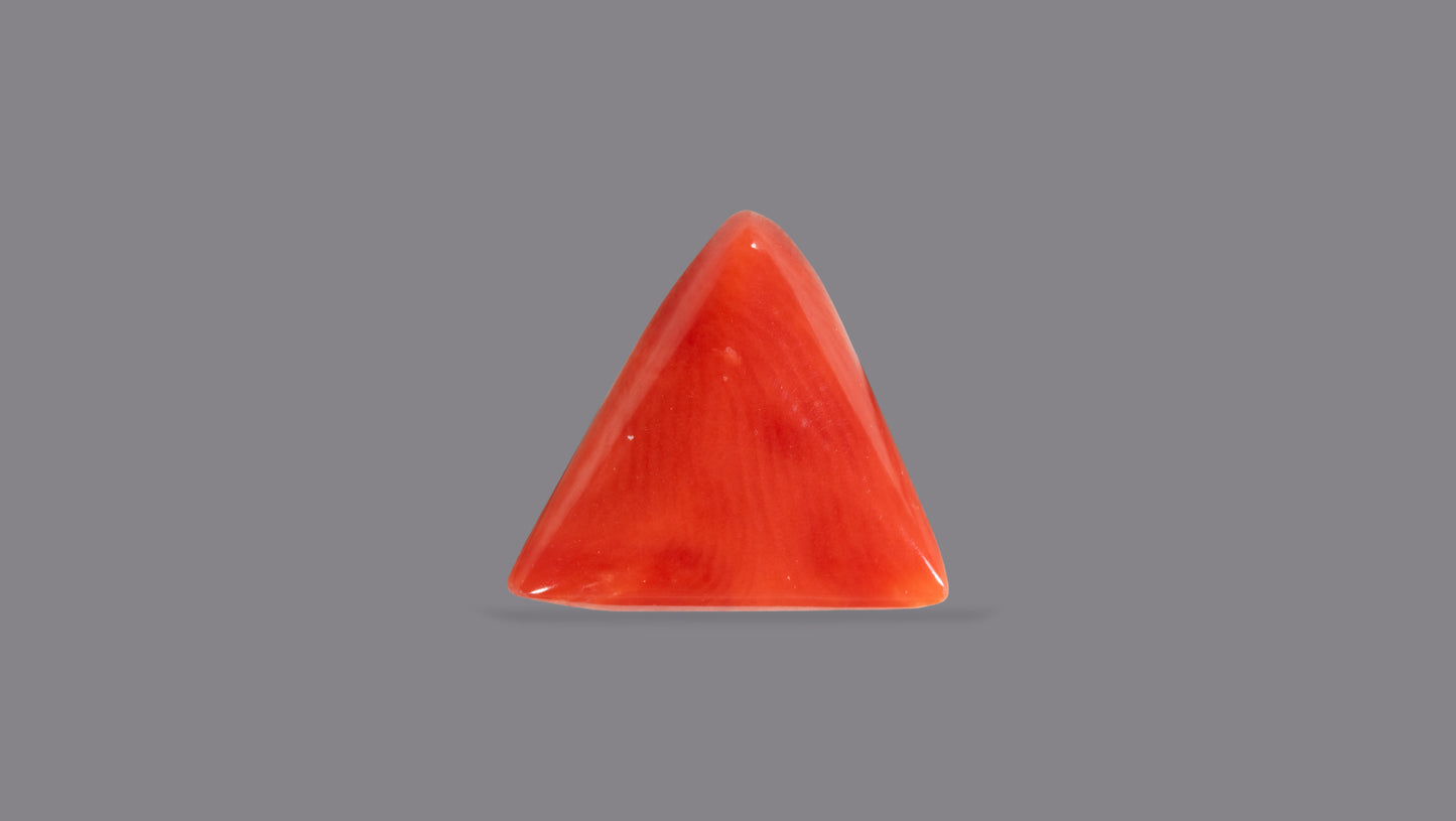 Natural Italian Red Coral (Moonga) 5.29 Carats