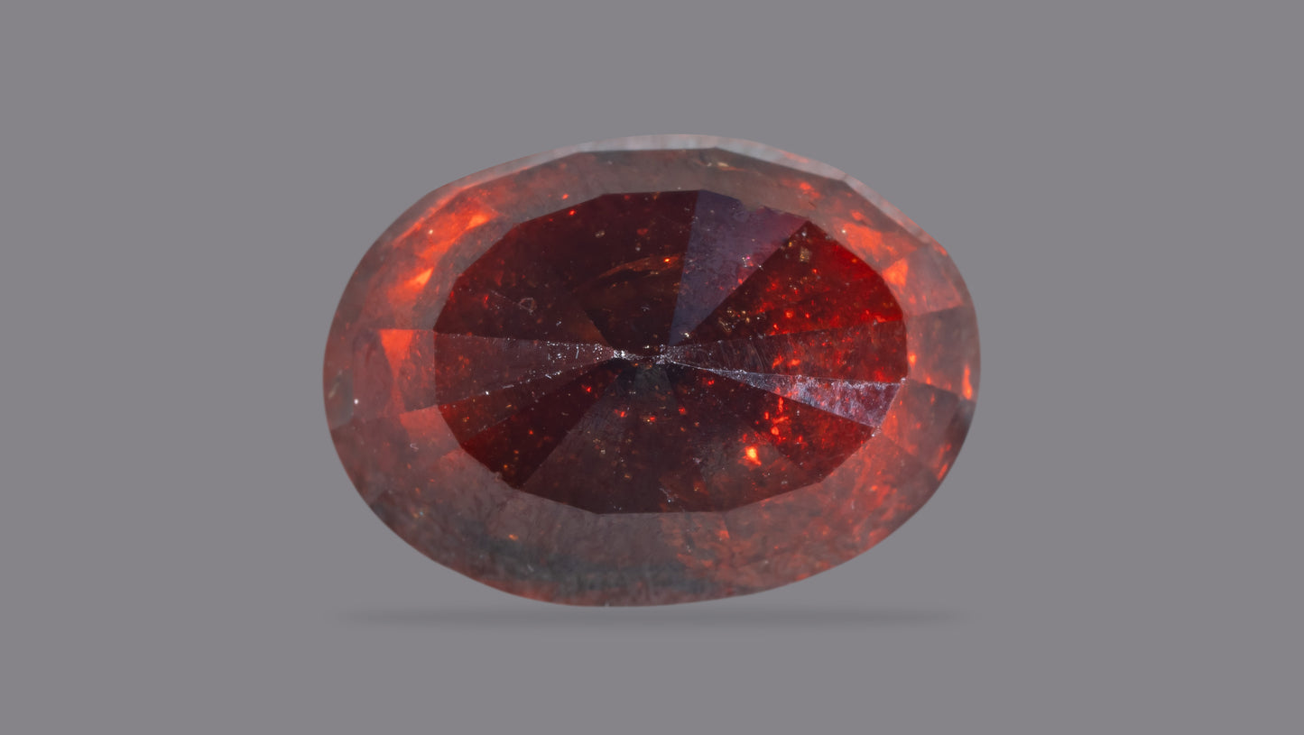 Natural Sri-Lankan Hessonite (Gomed) 9.10 Carats