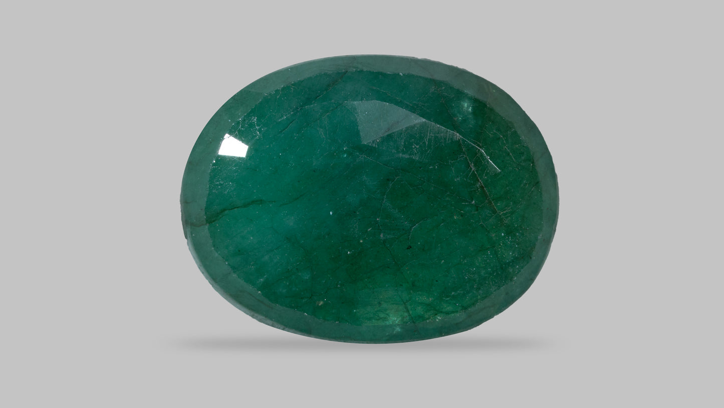 Minor Oil Natural Zambian Emerald (Panna) 3.80 Carats
