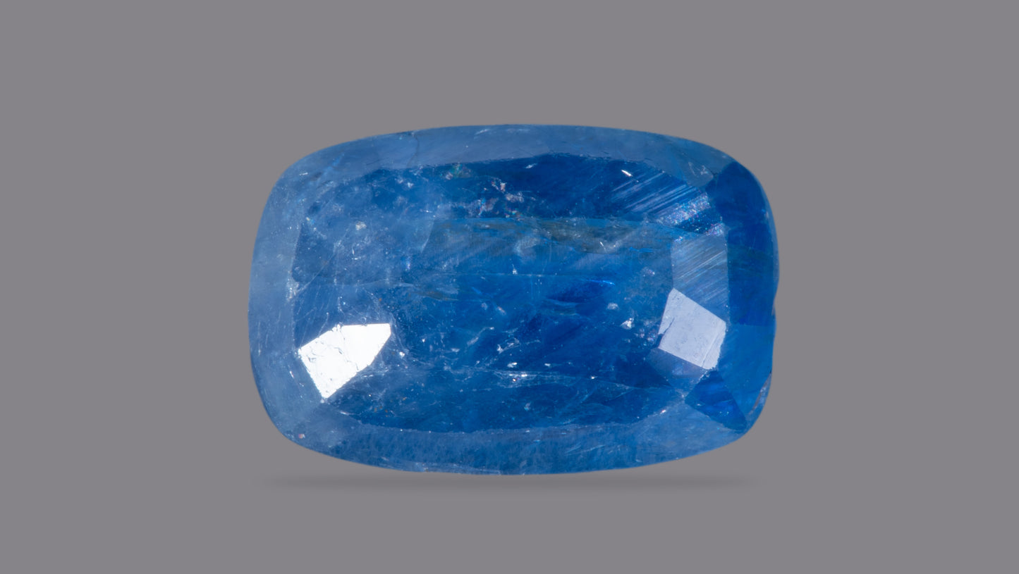 Natural Blue Sapphire (Neelam) 4.86 Carats