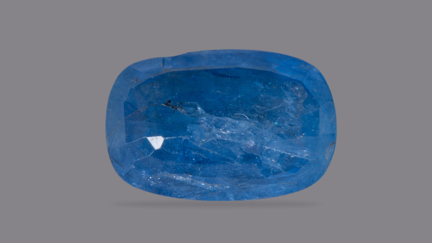 Natural Blue Sapphire (Neelam) 6.91 Carats