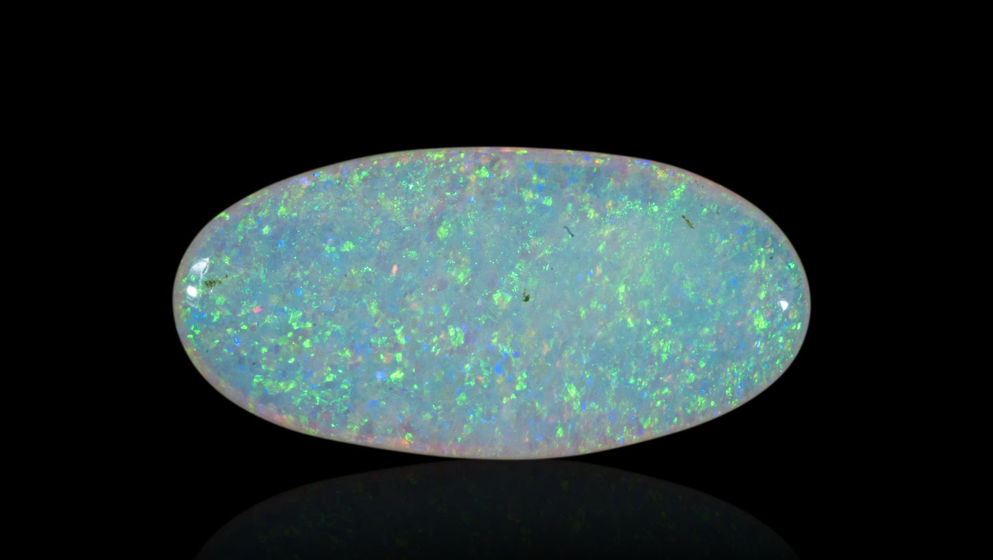 Natural Australian White Fire Opal 4.12 Carats
