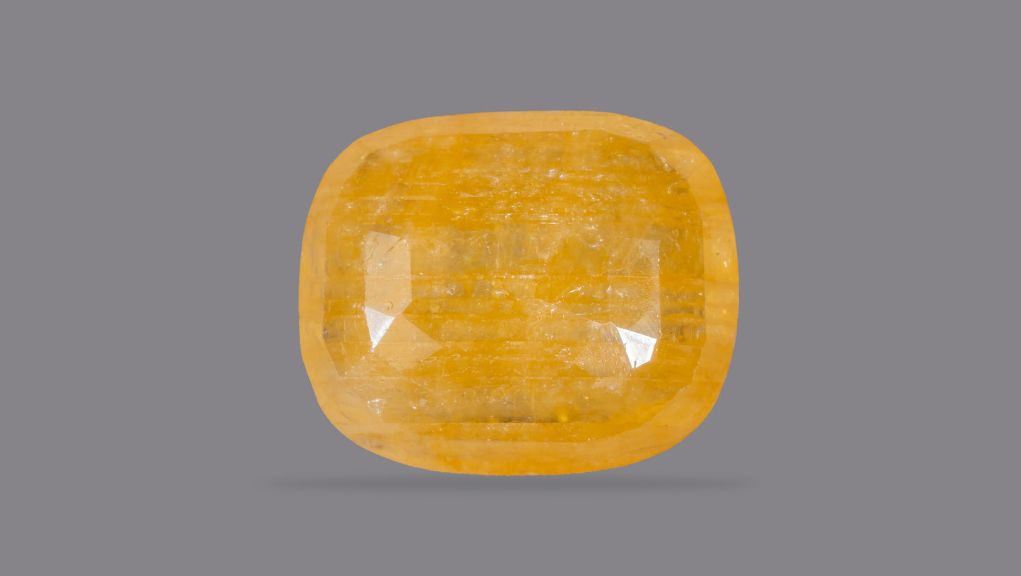 Natural Yellow Sapphire (Pukhraj) 8.89 Carats