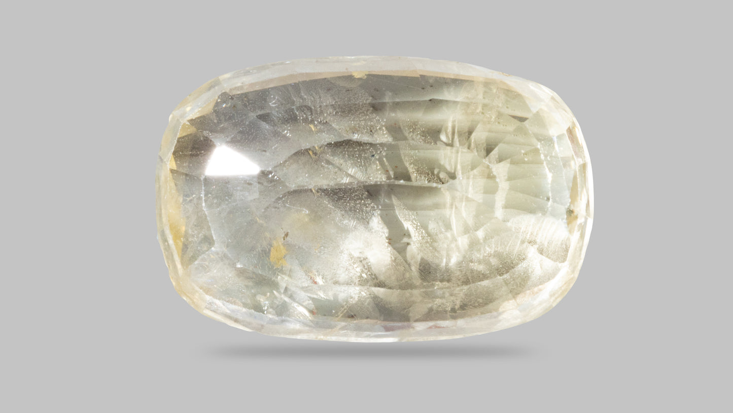 Natural Yellow Sapphire (Pukhraj) 6.88 Carats