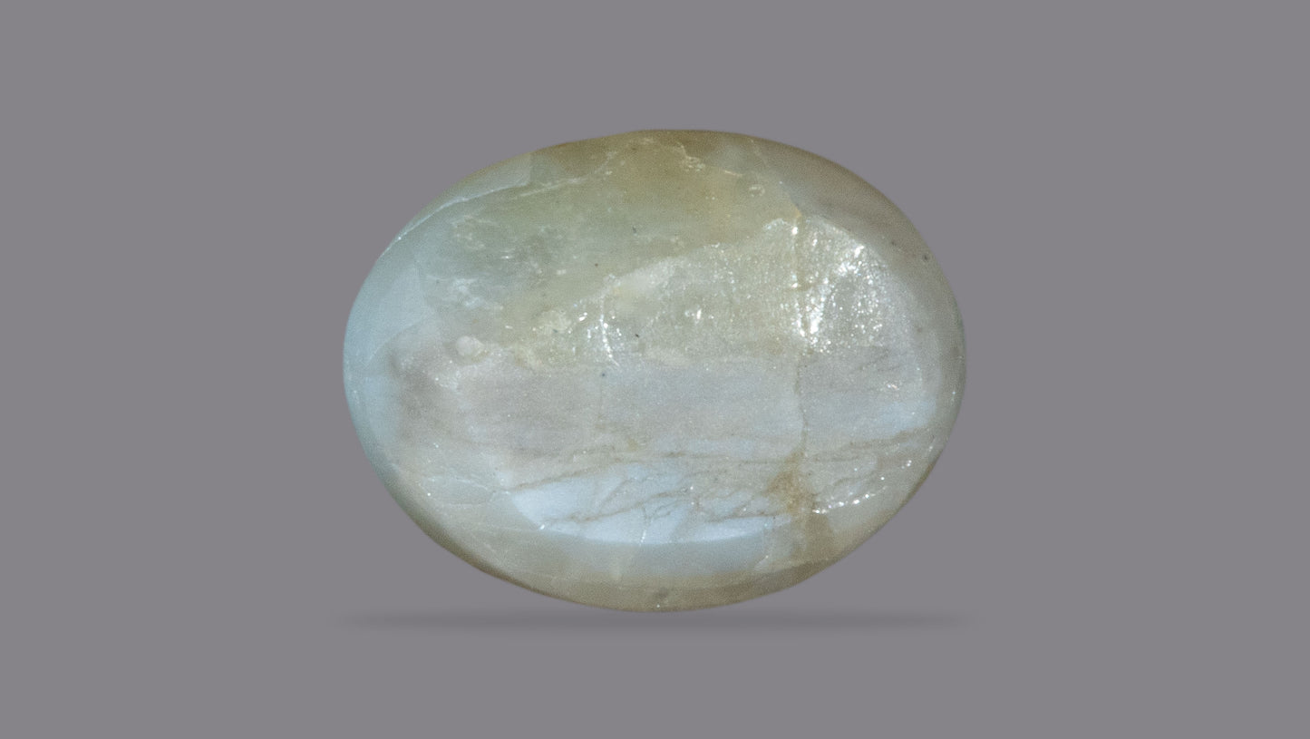 Natural Cat'S Eye (Lehsuniya) 3.38 Carats