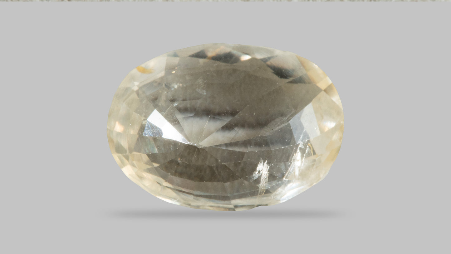Natural Yellow Sapphire (Pukhraj) 3.55 Carats