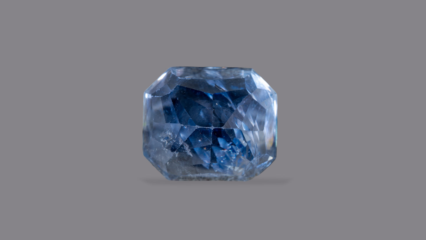 Natural Blue Sapphire (Neelam) 6.09 Carats