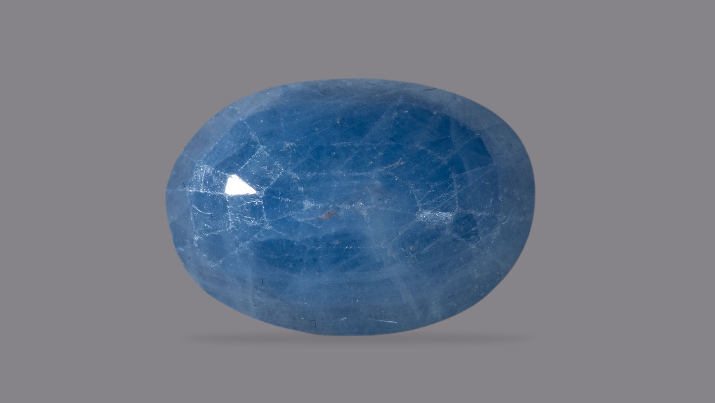 Natural Blue Sapphire (Neelam) 6.19 Carats