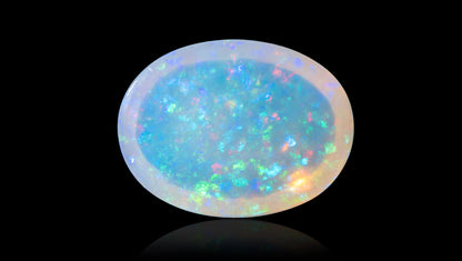 Natural Australian White Fire Opal 3.86 Carats