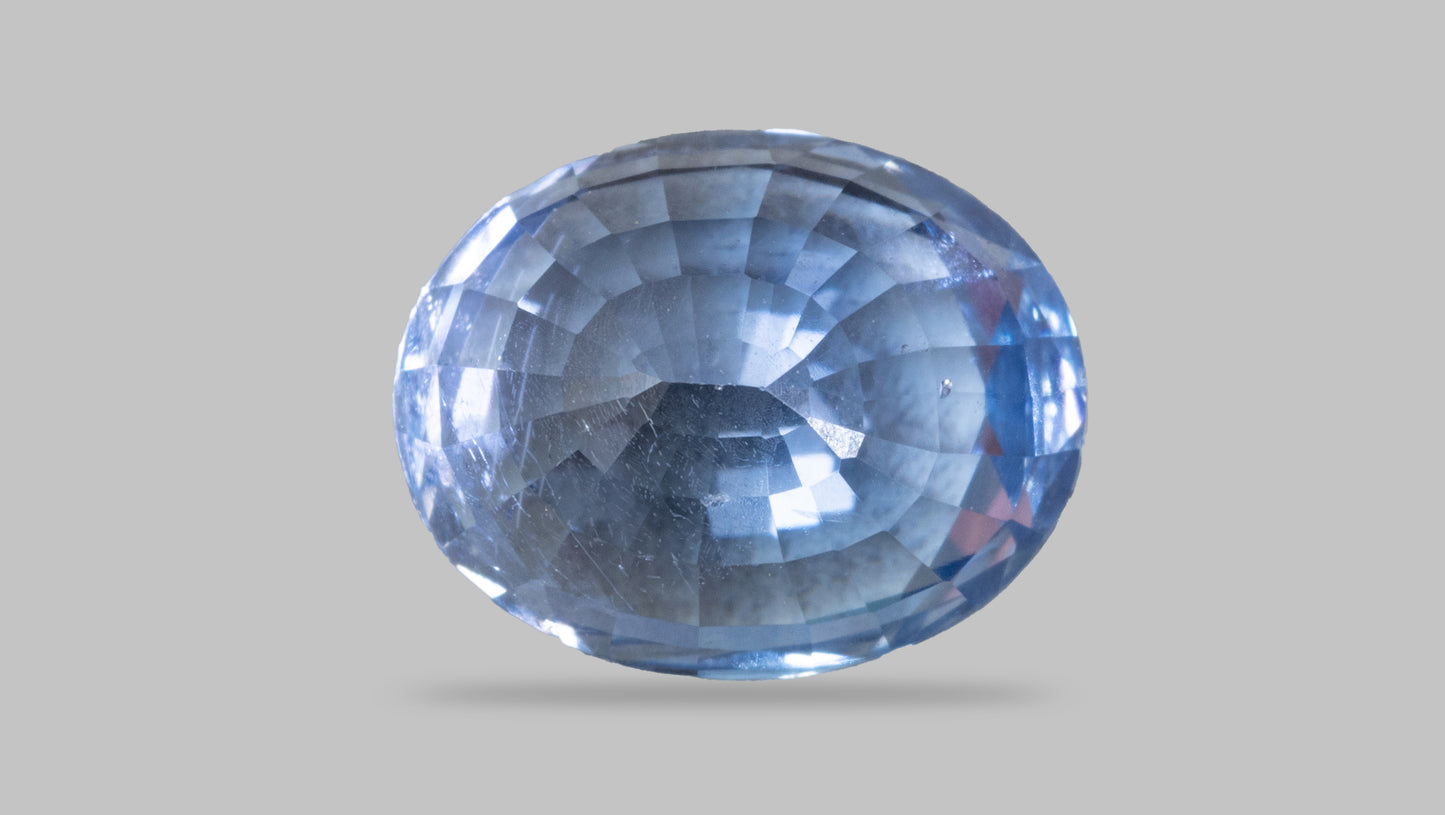 Natural Blue Sapphire (Neelam) 3.04 Carats