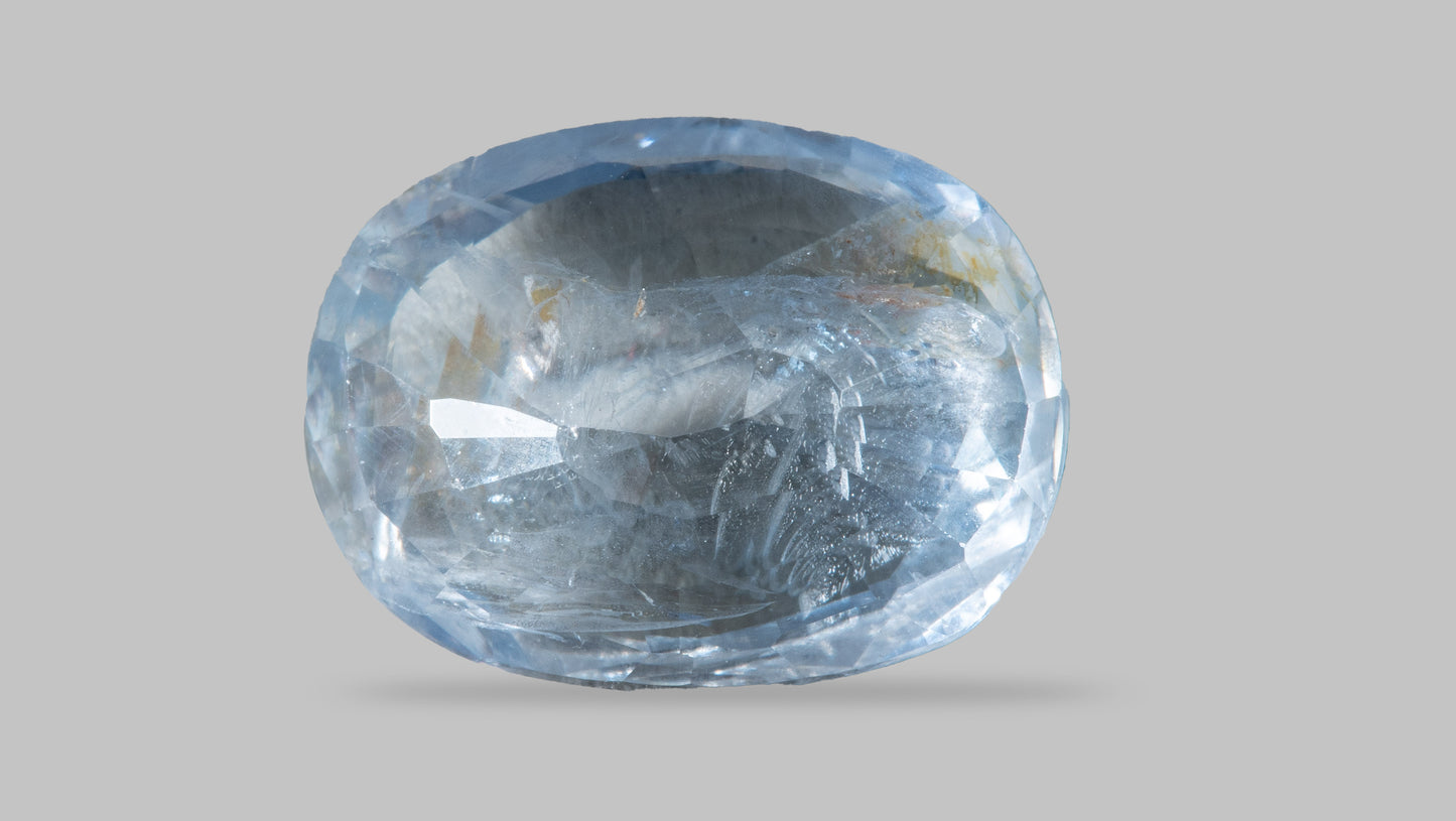 Natural Blue Sapphire (Neelam) 7.26 Carats