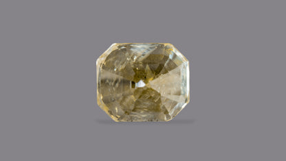 Natural Yellow Sapphire (Pukhraj) 7.26 Carats