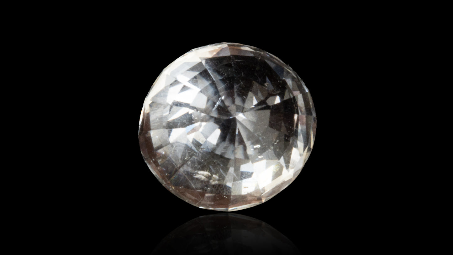 NATURAL WHITE SAPPHIRE 2.05 CARATS