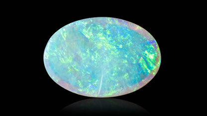 Natural Australian White Fire Opal 3.92 Carats