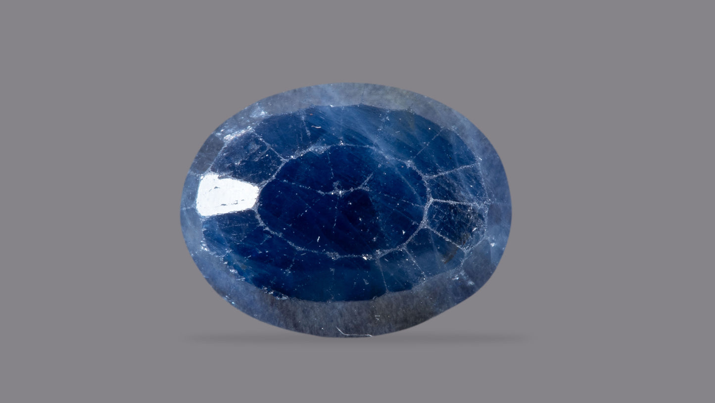 Natural Blue Sapphire (Neelam) 4.87 Carats