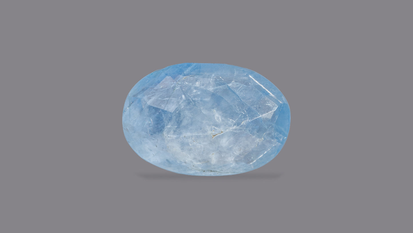 Natural Blue Sapphire (Neelam) 4.76 Carats