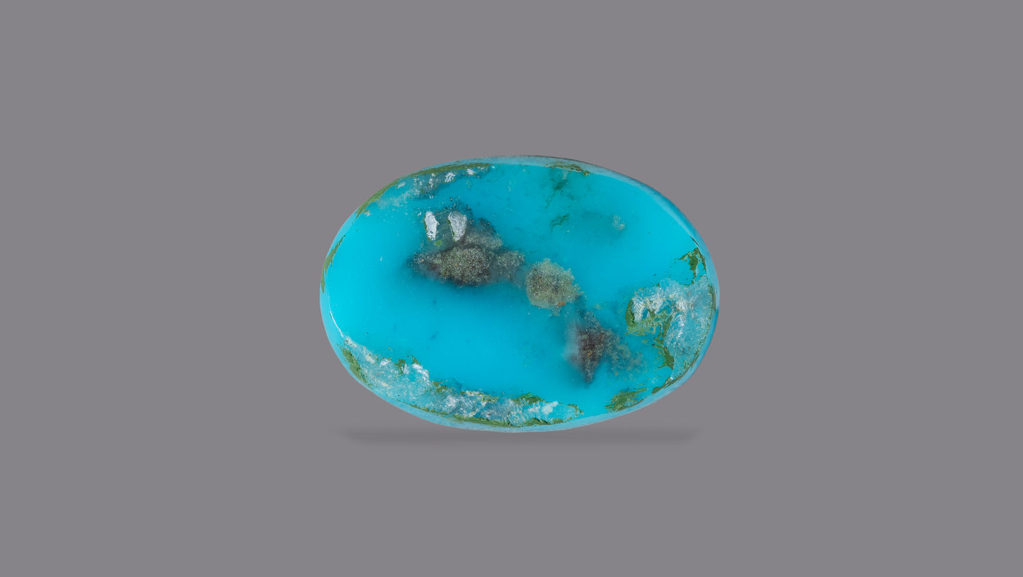 Natural Turquoise (Firoza) 7.21 Carats