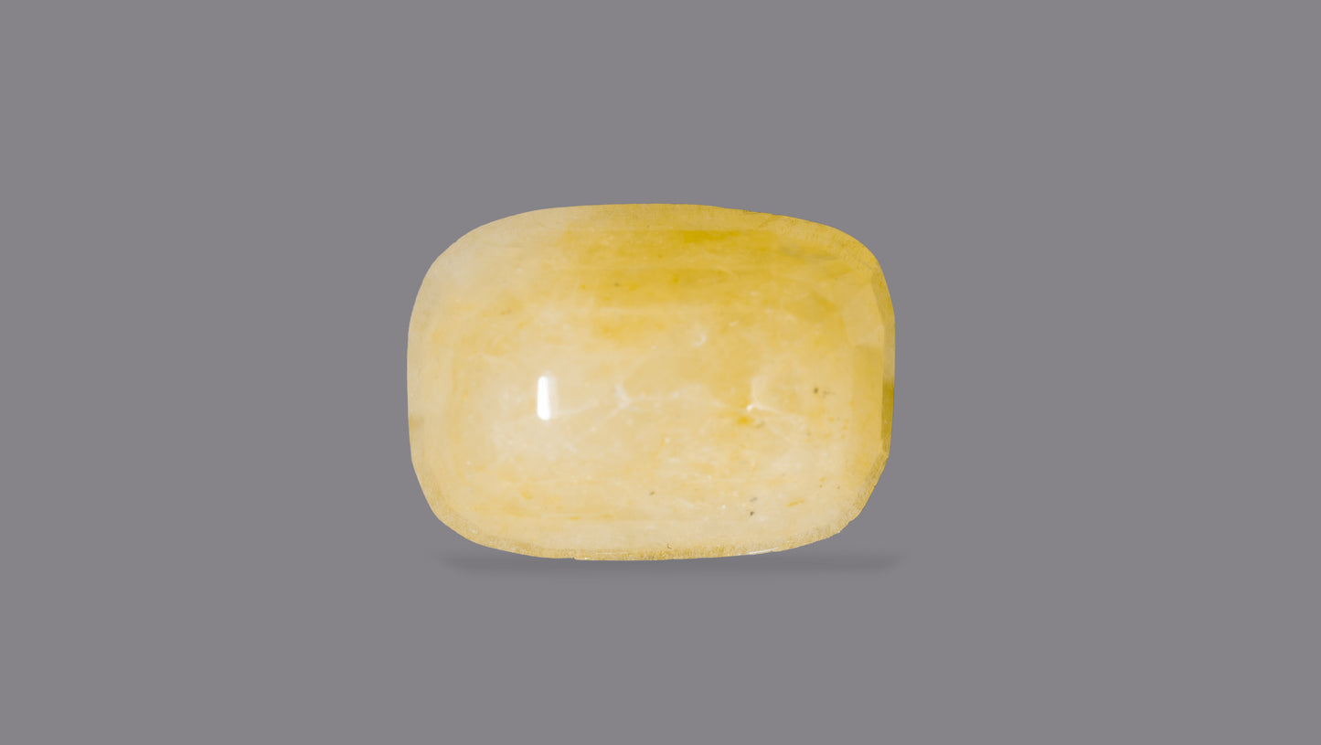Natural Yellow Sapphire (Pukhraj) 10.91 Carats