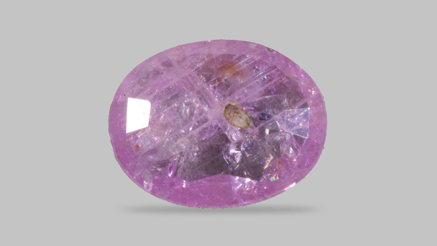 Natural Pink Sapphire 3.28 Carats