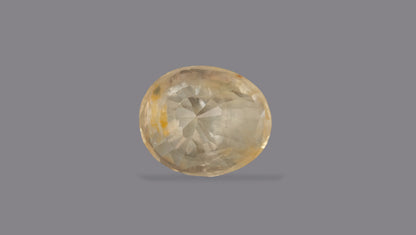 NATURAL YELLOW SAPPHIRE (PUKHRAJ) 5.56 CARATS