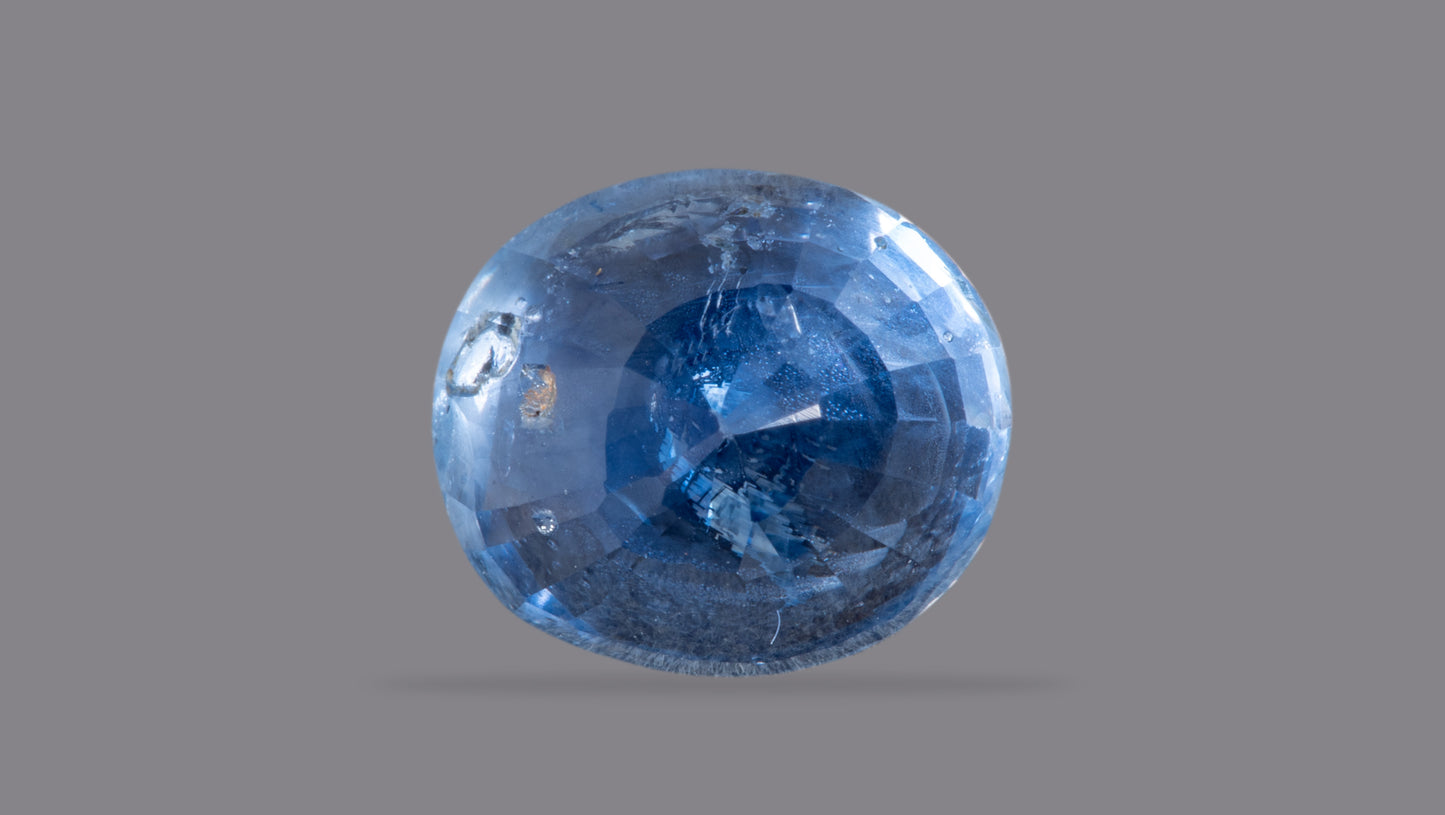 NATURAL BLUE SAPPHIRE (NEELAM) 5.39 CARATS