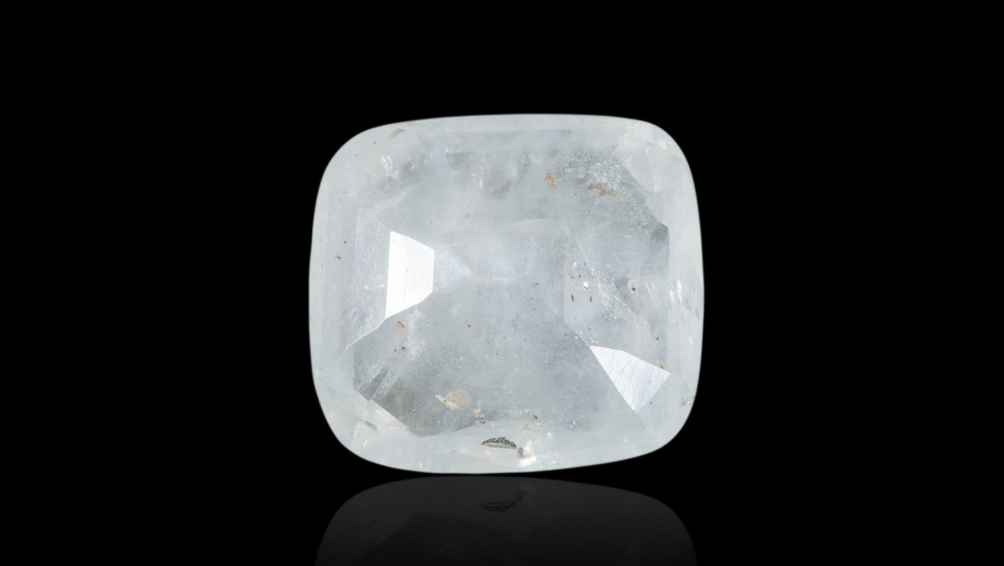 NATURAL WHITE SAPPHIRE 10.35 CARATS