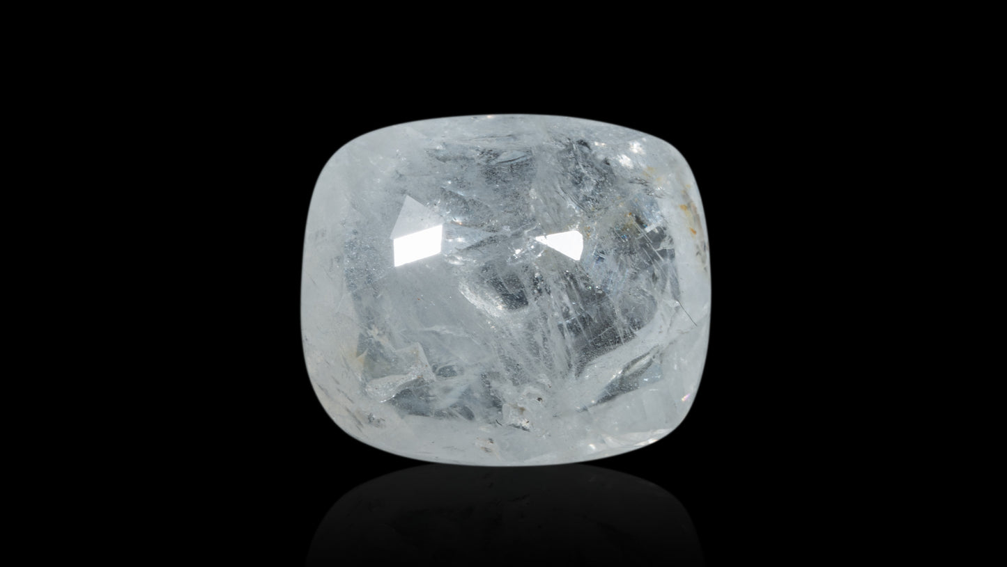 NATURAL WHITE SAPPHIRE 6.47 CARATS