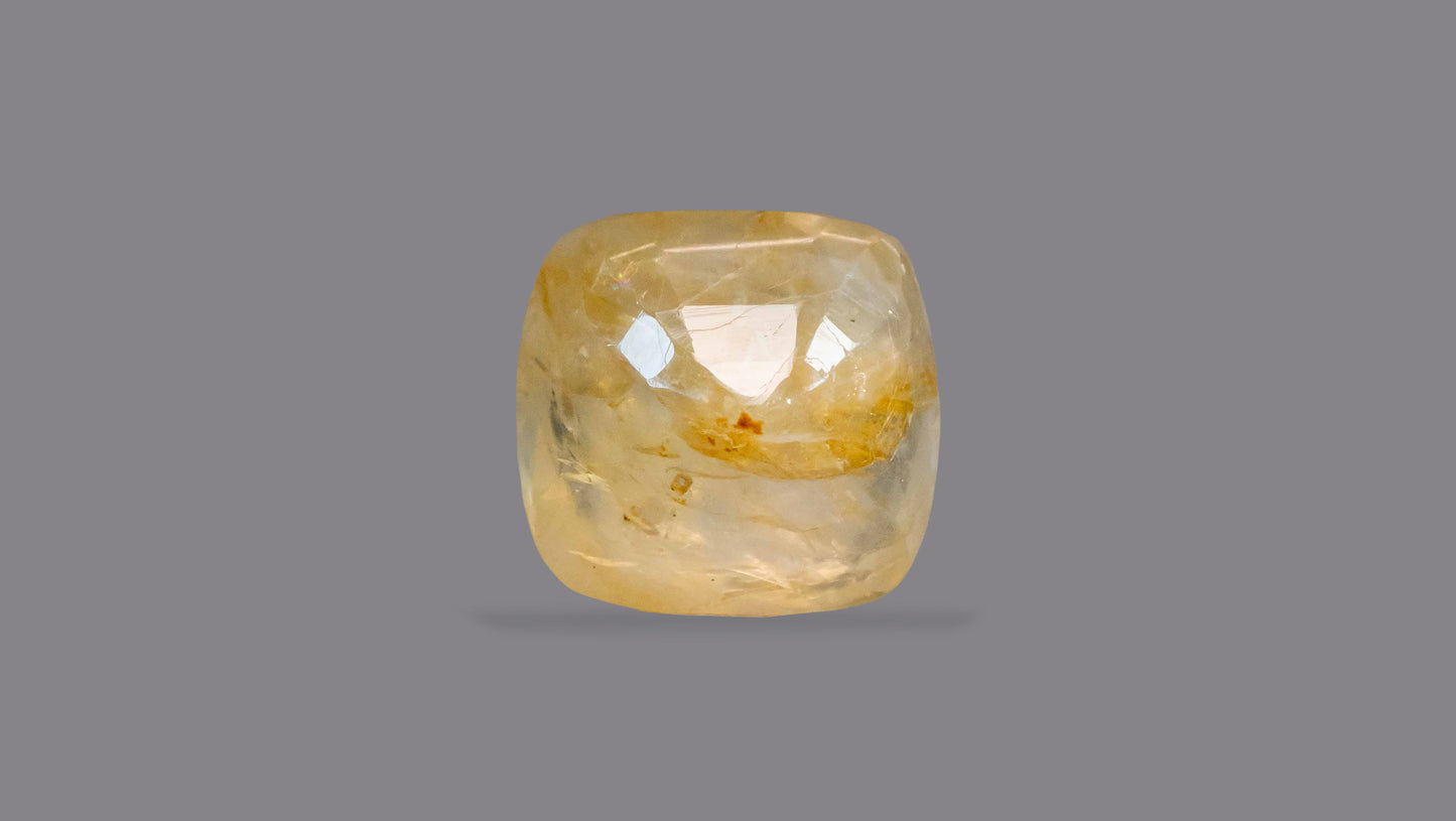 Natural Yellow Sapphire (Pukhraj) 4.97 Carats