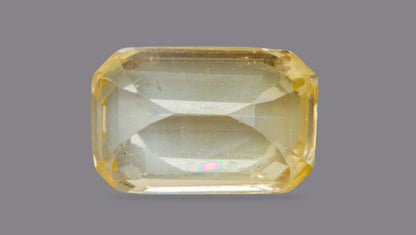 Natural Yellow Sapphire (Pukhraj) 7.09 Carats