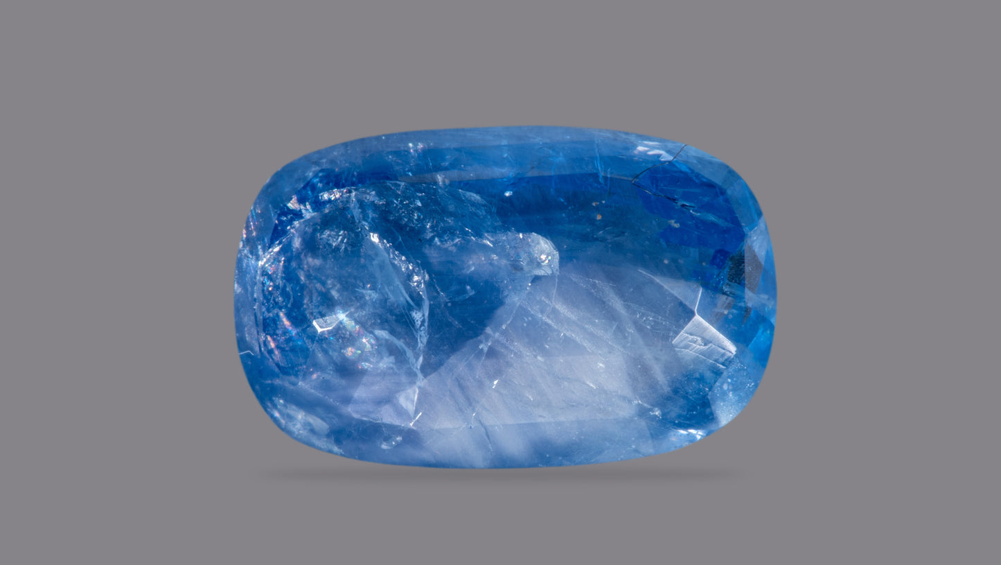 Natural Blue Sapphire (Neelam) 6.54 Carats