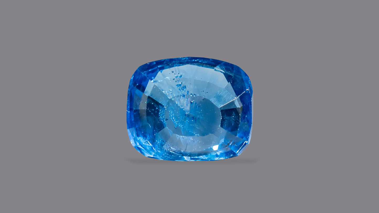 Natural Blue Sapphire (Neelam) 3.90 Carats